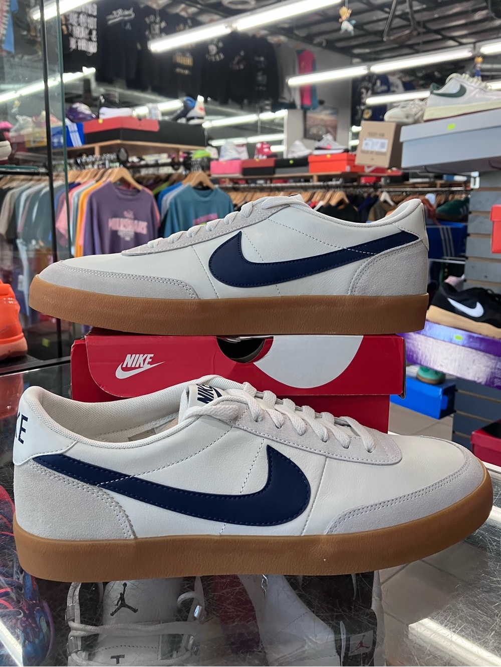 Nike Killshot 2 J Crew Sail Midnight Navy Size 11.5